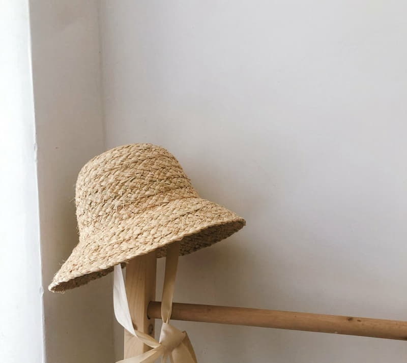 Miso - Korean Children Fashion - #kidzfashiontrend - Room Straw Hat - 3