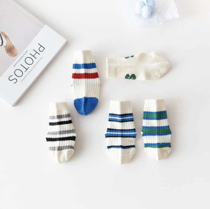 Miso - Korean Children Fashion - #magicofchildhood - Robinhot Socks Set - 3