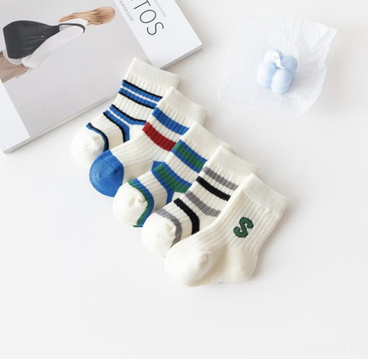 Miso - Korean Children Fashion - #magicofchildhood - Robinhot Socks Set - 4