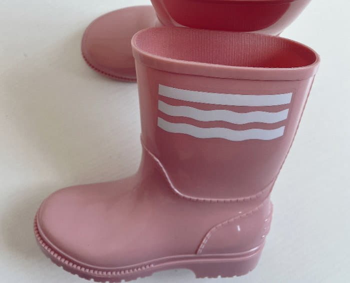 Miso - Korean Children Fashion - #prettylittlegirls - Peach Rain Boots - 7