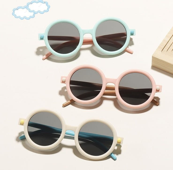 Miso - Korean Children Fashion - #todddlerfashion - Macaroon Sun Glasses - 5