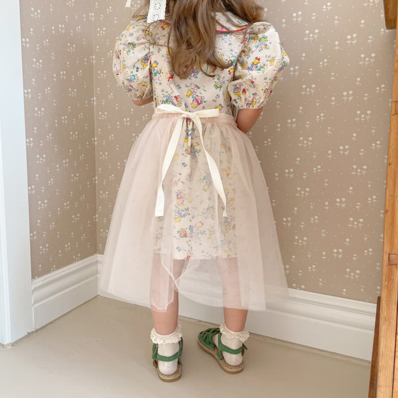 Momo Ann - Korean Children Fashion - #Kfashion4kids - Mesh Skirt - 9