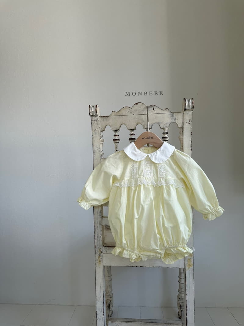 Monbebe - Korean Baby Fashion - #babyoutfit - Eliese Bodysuit - 3