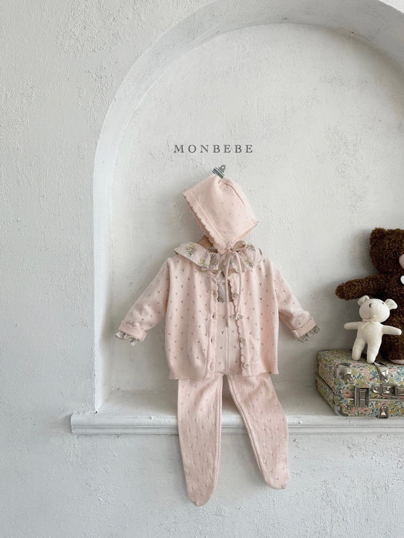 Monbebe - Korean Children Fashion - #childofig - Baby Cotton Cardigan - 12