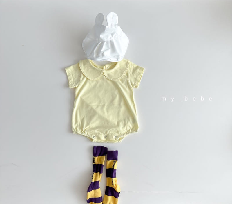 My Bebe - Korean Baby Fashion - #babyboutique - Baby Collar Bodysuit - 8