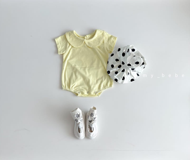 My Bebe - Korean Baby Fashion - #babyboutique - Baby Collar Bodysuit - 9