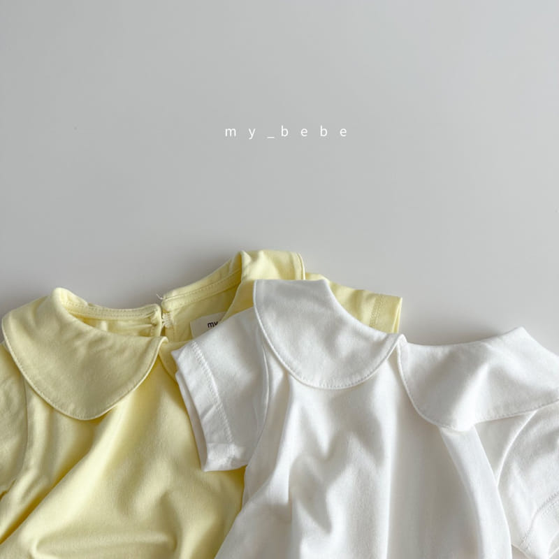 My Bebe - Korean Baby Fashion - #babyfashion - Baby Collar Bodysuit - 12