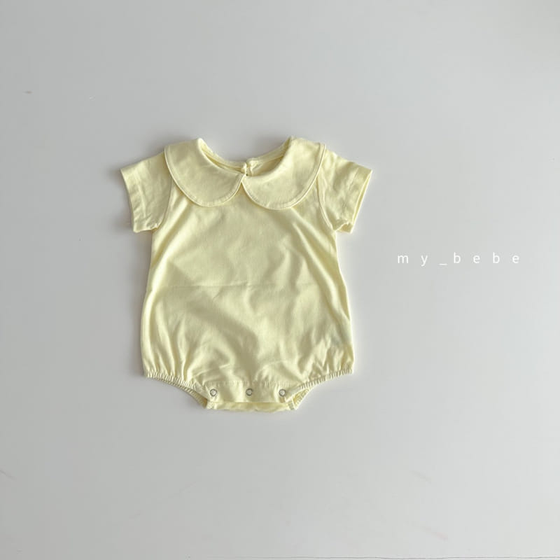 My Bebe - Korean Baby Fashion - #onlinebabyshop - Baby Collar Bodysuit - 7