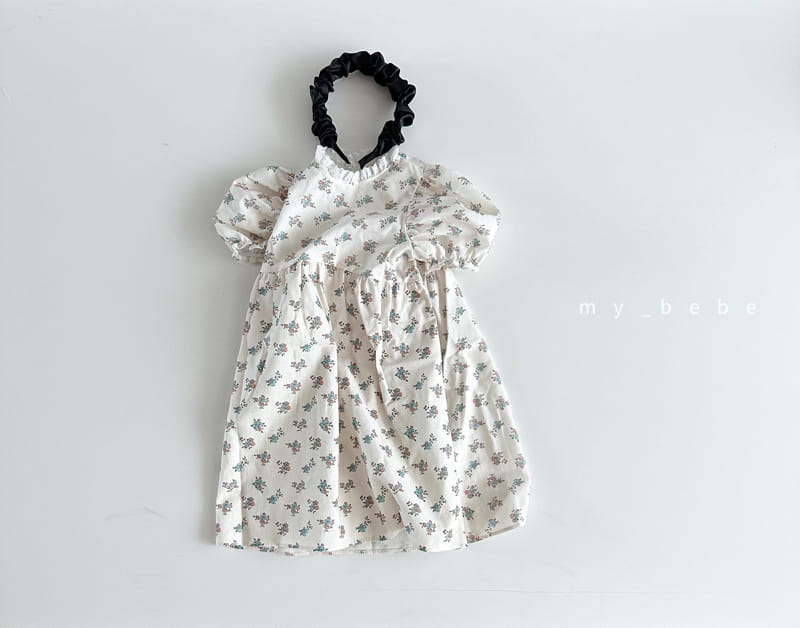 My Bebe - Korean Children Fashion - #Kfashion4kids - Kid Mimi One-piece - 3