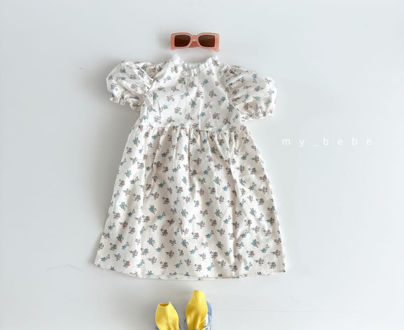 My Bebe - Korean Children Fashion - #Kfashion4kids - Kid Mimi One-piece - 4