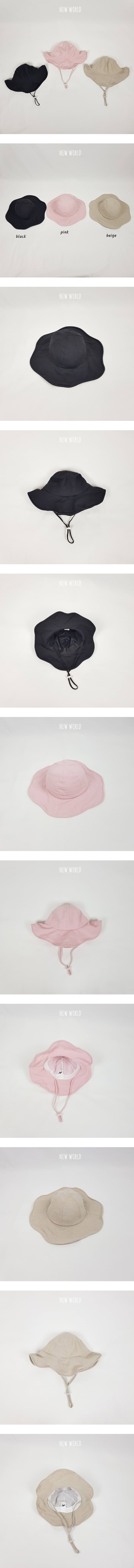 New World - Korean Baby Fashion - #onlinebabyshop - Linen Hat