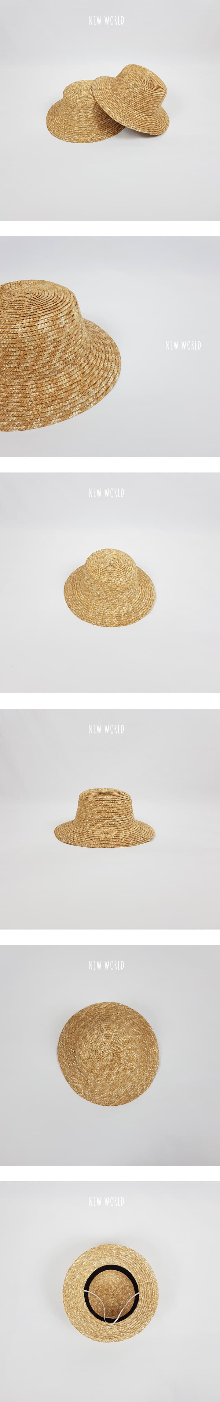 New World - Korean Children Fashion - #minifashionista - Muzi Straw Square Hat