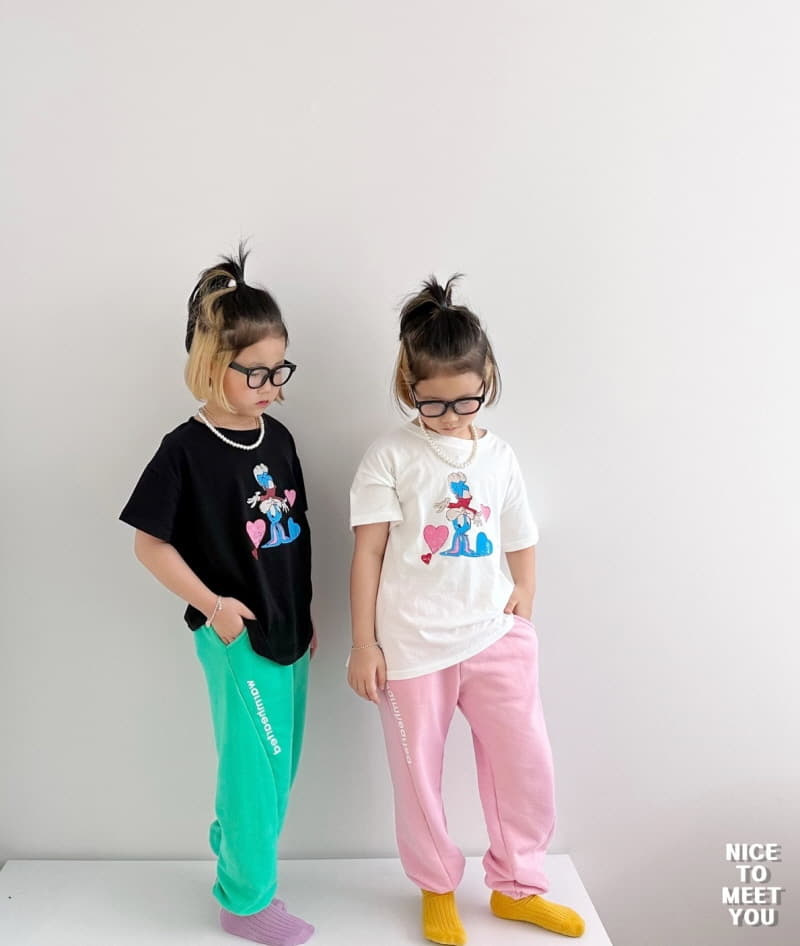 Nice To Meet You - Korean Children Fashion - #discoveringself - Rabbit TEe - 2