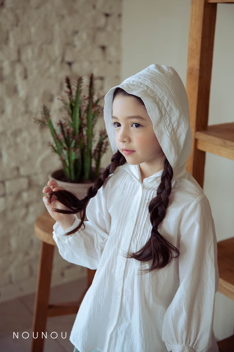 Nounou - Korean Children Fashion - #childofig - Hat Hoody Blouse