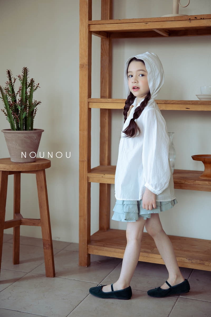 Nounou - Korean Children Fashion - #designkidswear - Hat Hoody Blouse - 3