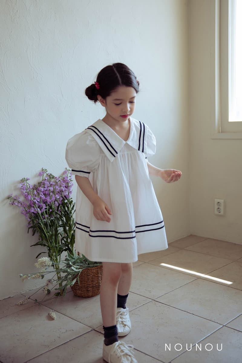 Nounou - Korean Children Fashion - #designkidswear - Sailor One-piece