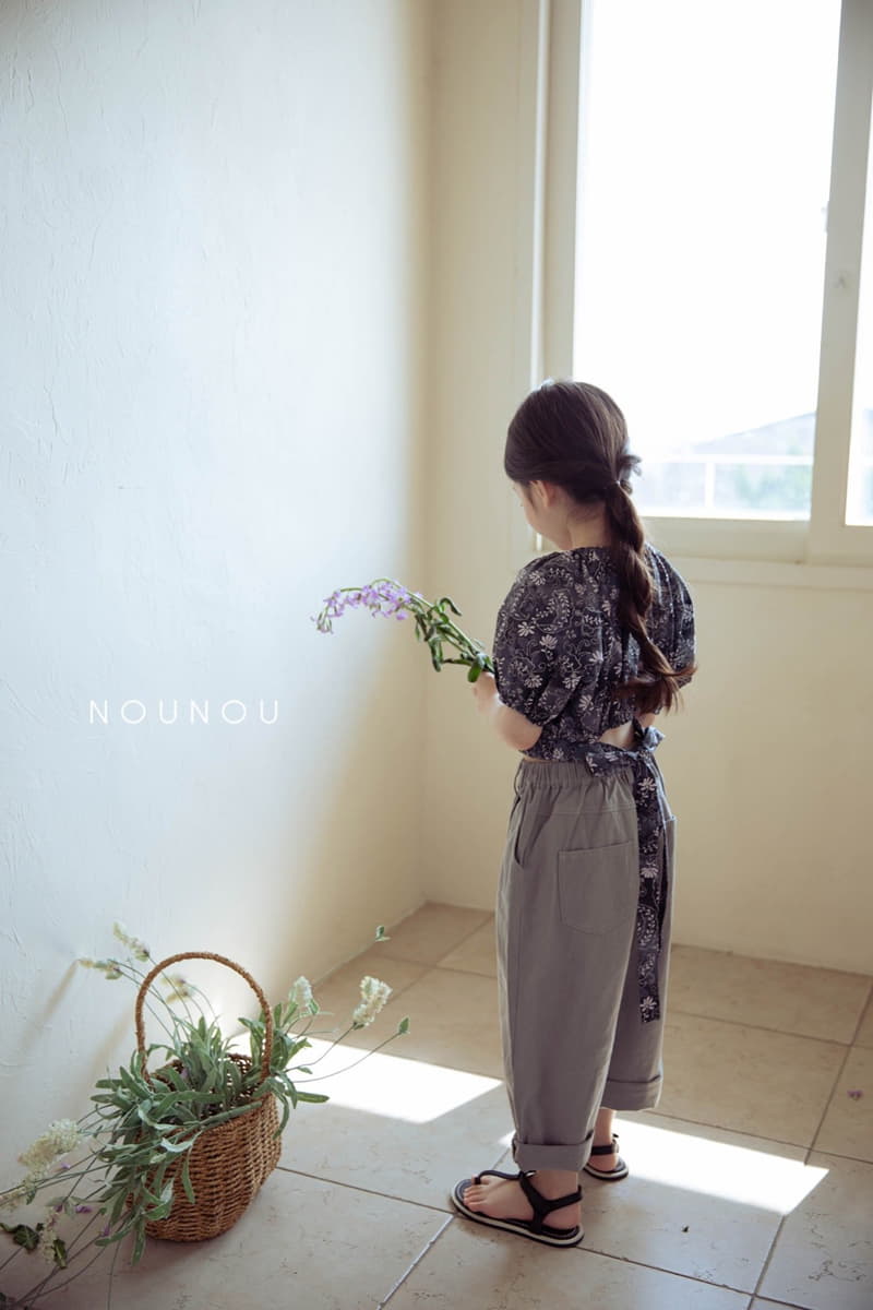 Nounou - Korean Children Fashion - #discoveringself - Back Ribbon Blouse - 10