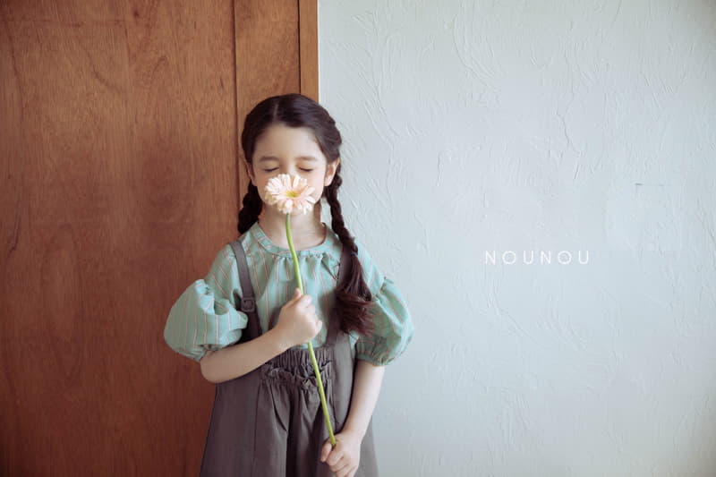 Nounou - Korean Children Fashion - #discoveringself - Pog Dungarees pants - 3