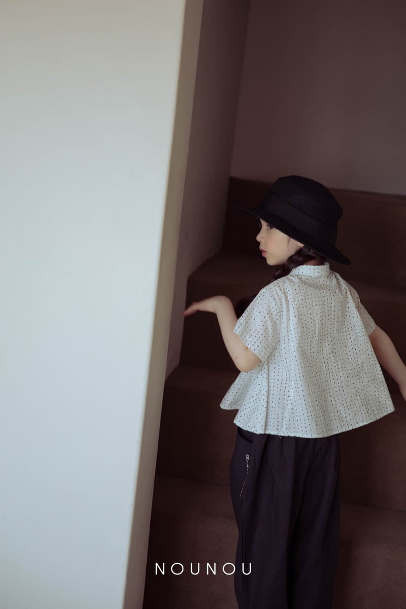 Nounou - Korean Children Fashion - #discoveringself - Dot Blouse