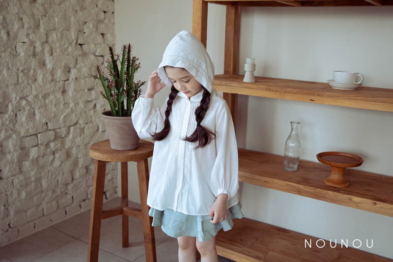 Nounou - Korean Children Fashion - #fashionkids - Hat Hoody Blouse - 5