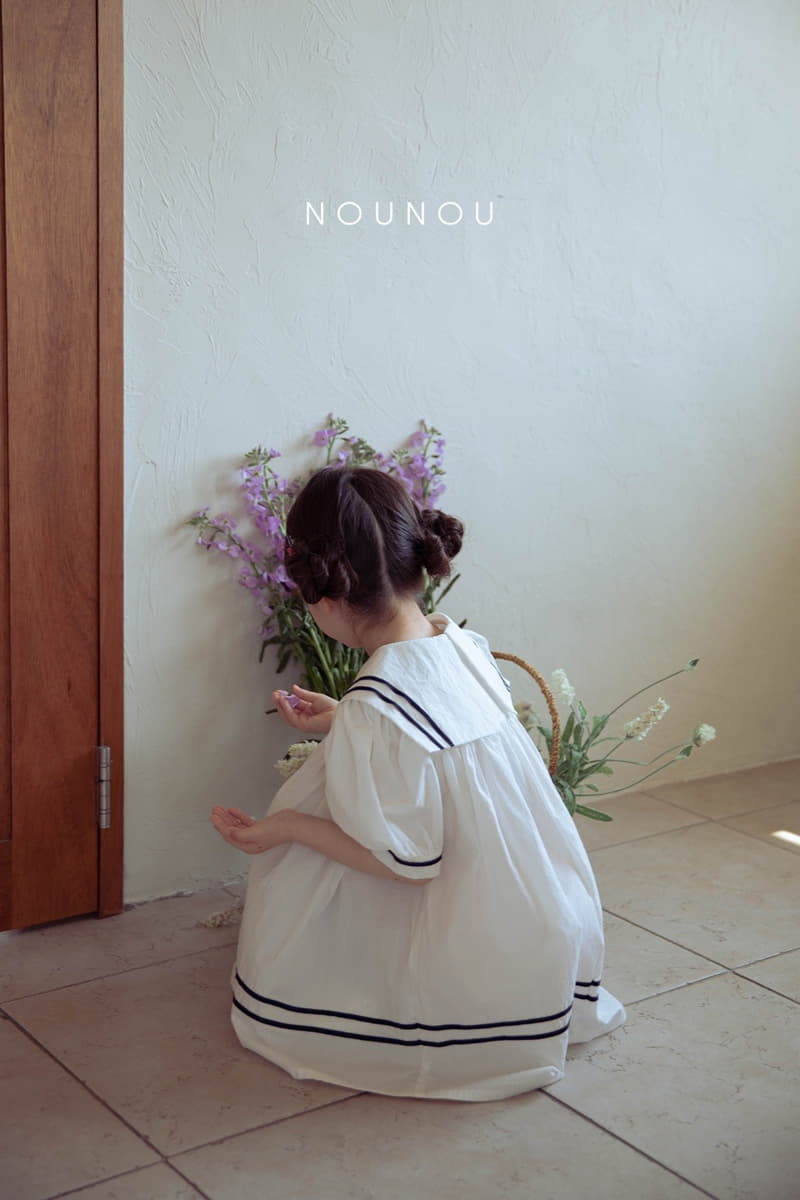 Nounou - Korean Children Fashion - #fashionkids - Sailor One-piece - 4