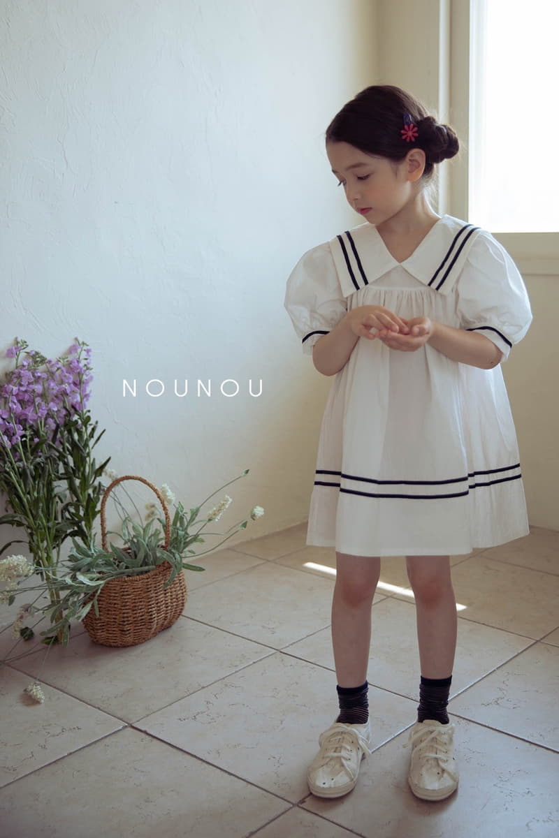 Nounou - Korean Children Fashion - #kidzfashiontrend - Sailor One-piece - 6