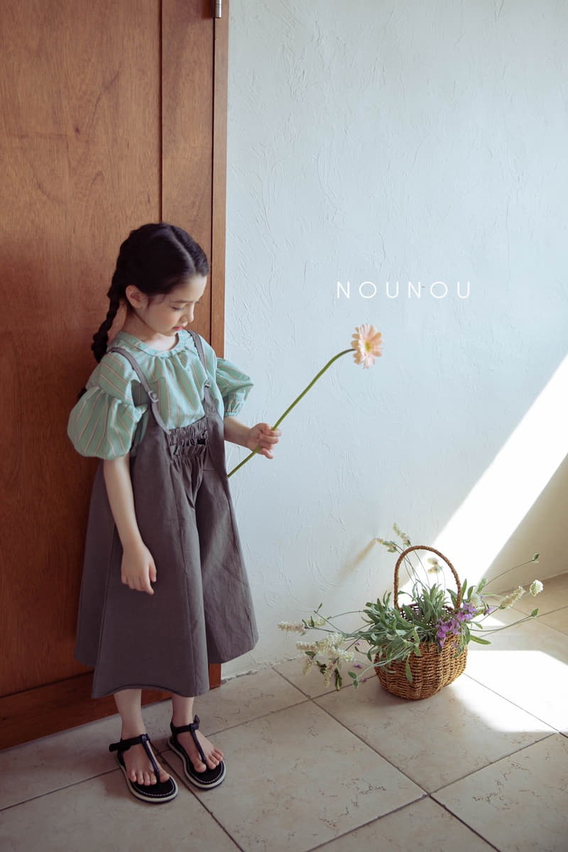 Nounou - Korean Children Fashion - #littlefashionista - Pog Dungarees pants - 9