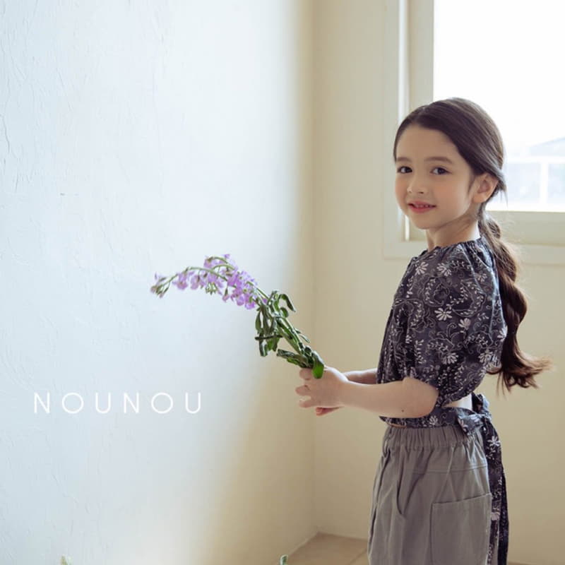 Nounou - Korean Children Fashion - #magicofchildhood - Back Ribbon Blouse