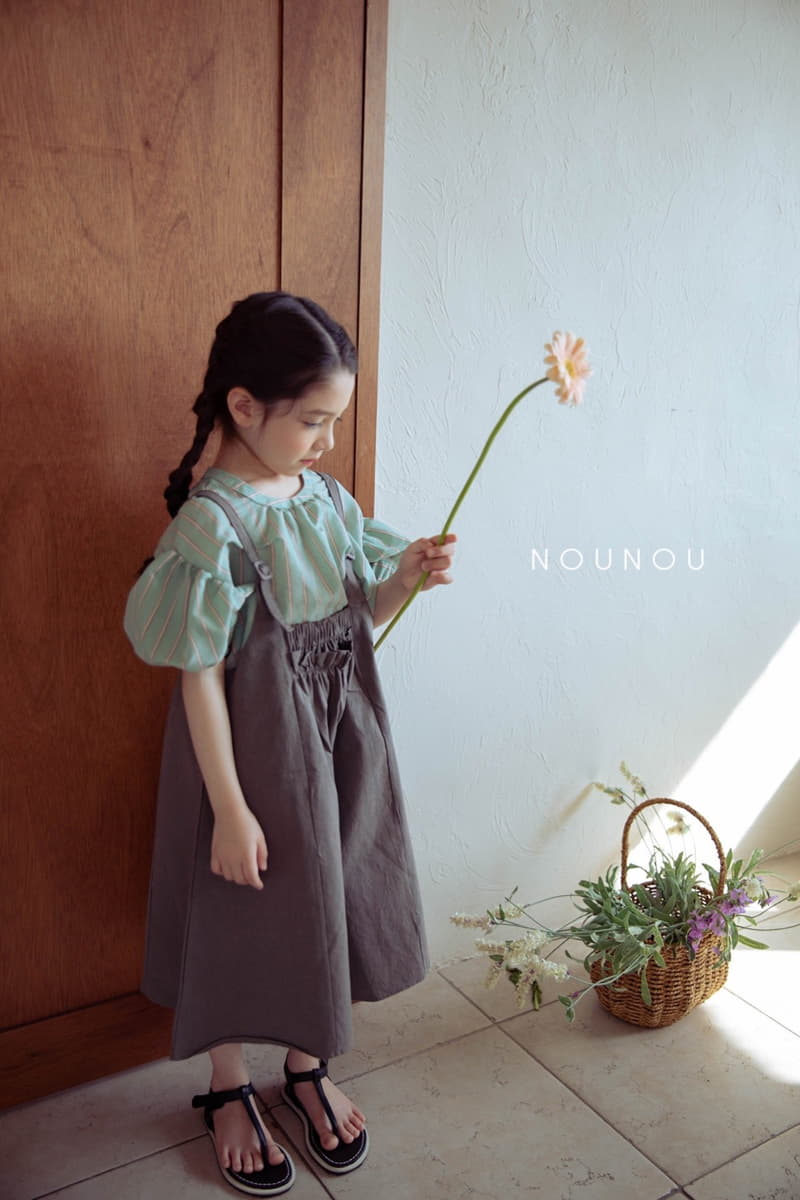 Nounou - Korean Children Fashion - #magicofchildhood - Pog Dungarees pants - 10