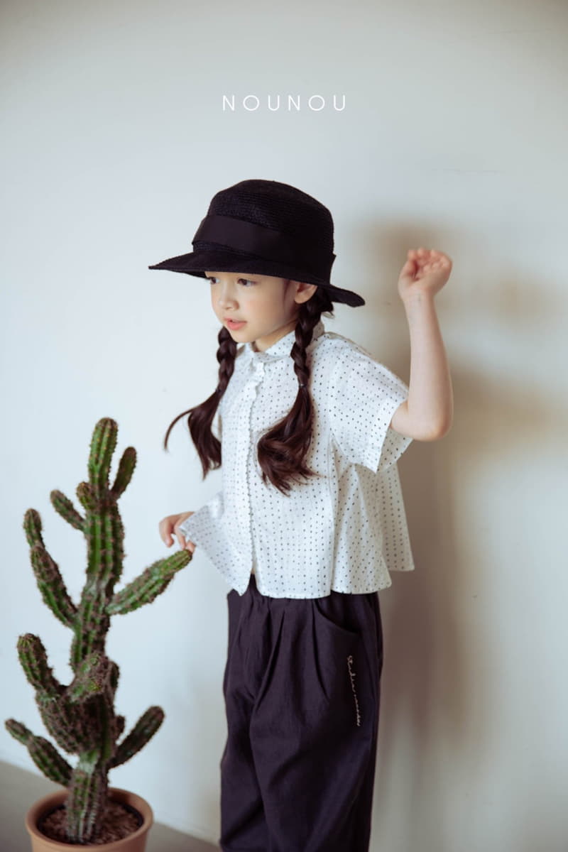 Nounou - Korean Children Fashion - #minifashionista - Dot Blouse - 9