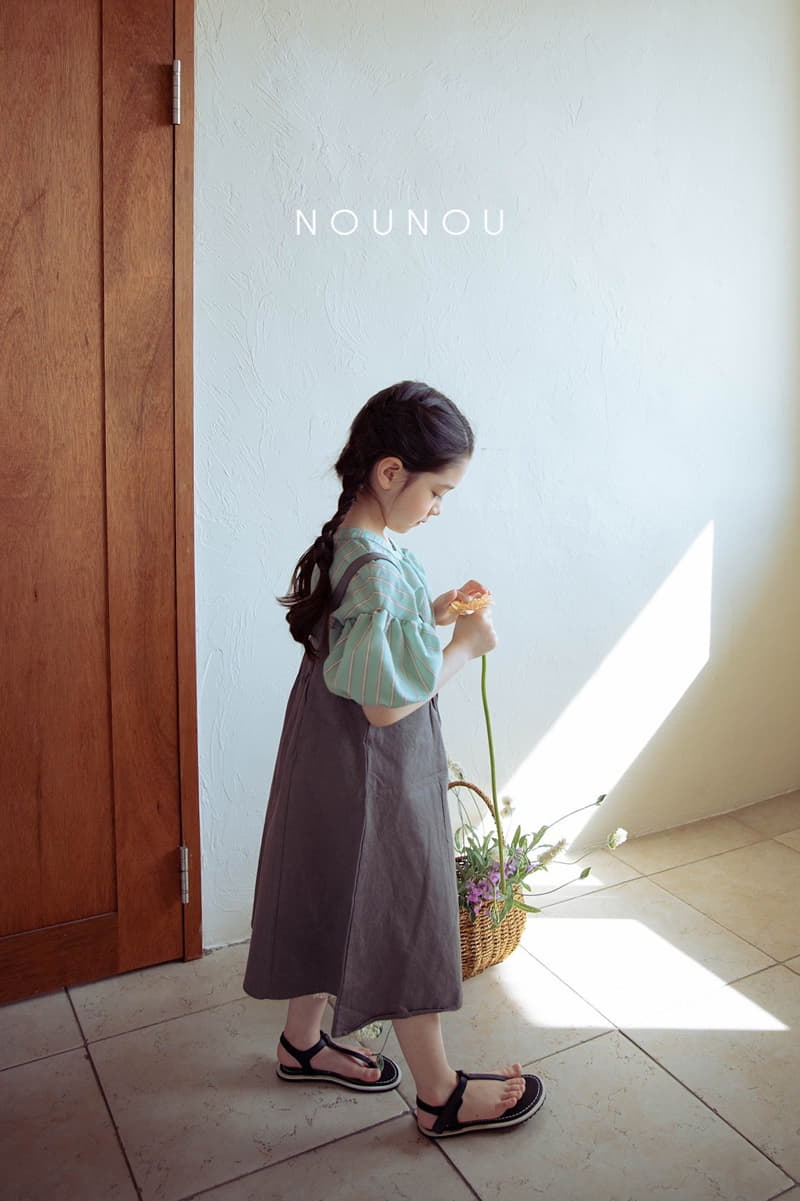 Nounou - Korean Children Fashion - #prettylittlegirls - Pog Dungarees pants - 12