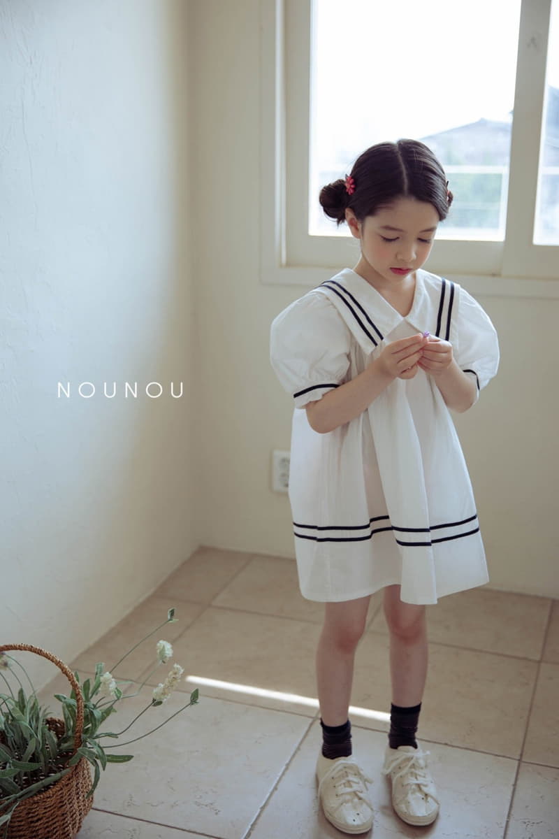 Nounou - Korean Children Fashion - #prettylittlegirls - Sailor One-piece - 11