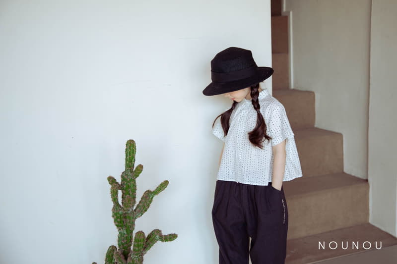 Nounou - Korean Children Fashion - #prettylittlegirls - Dot Blouse - 10