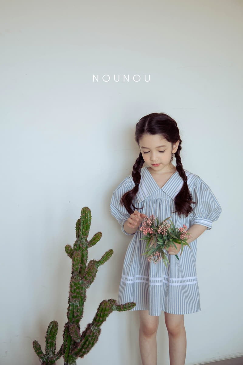 Nounou - Korean Children Fashion - #todddlerfashion - Sailor One-piece - 12