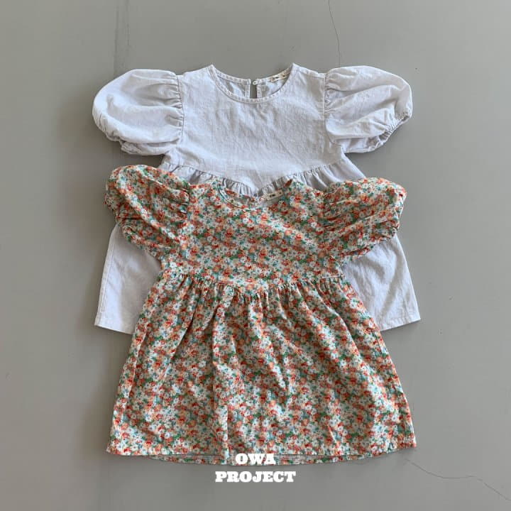 O Wa - Korean Children Fashion - #childofig - Puff One-piece