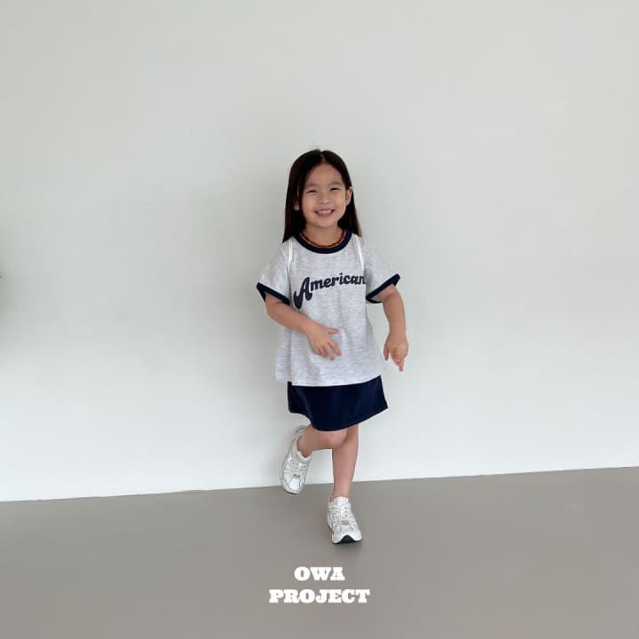 O Wa - Korean Children Fashion - #littlefashionista - American Tee - 7