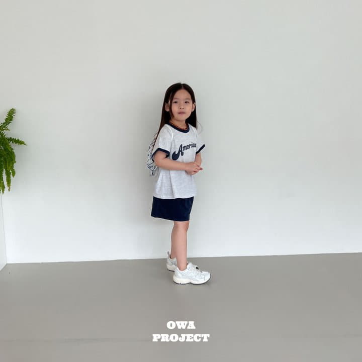 O Wa - Korean Children Fashion - #magicofchildhood - American Tee - 8