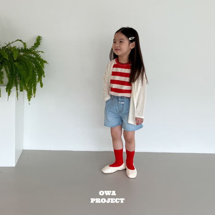 O Wa - Korean Children Fashion - #magicofchildhood - Stripes Sleeveless - 6