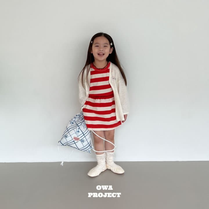 O Wa - Korean Children Fashion - #minifashionista - Stripes Sleeveless - 7