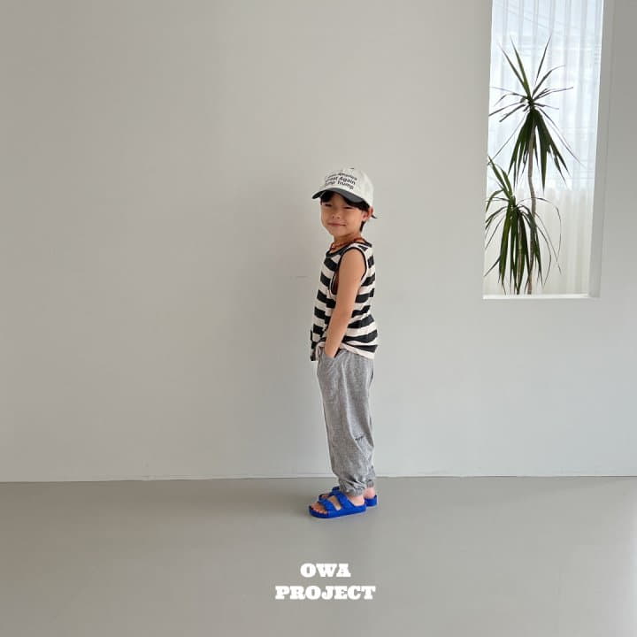 O Wa - Korean Children Fashion - #stylishchildhood - Stripes Sleeveless - 11