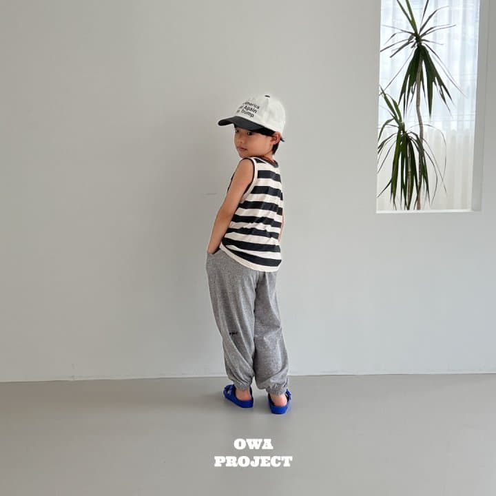 O Wa - Korean Children Fashion - #toddlerclothing - Stripes Sleeveless - 10