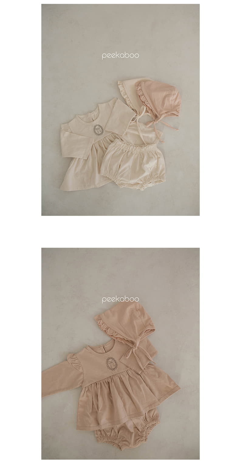 Peekaboo - Korean Baby Fashion - #babylifestyle - Grace Bonnet - 4