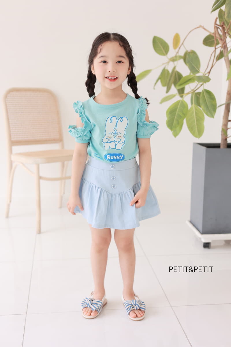 Petit & Petit - Korean Children Fashion - #Kfashion4kids - Rabbit Slit Tee - 6