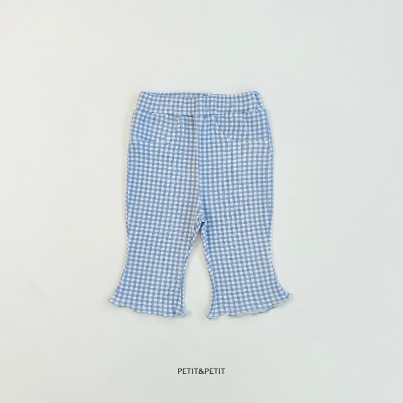 Petit & Petit - Korean Children Fashion - #childofig - Check Pants - 8