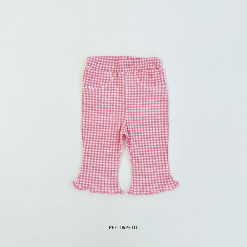 Petit & Petit - Korean Children Fashion - #childofig - Check Pants - 9