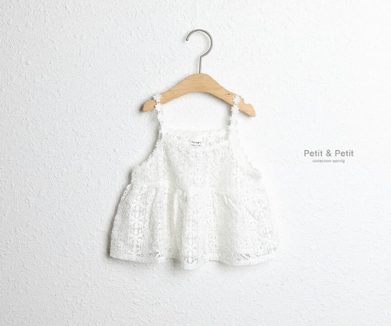 Petit & Petit - Korean Children Fashion - #childofig - Lace Bustier