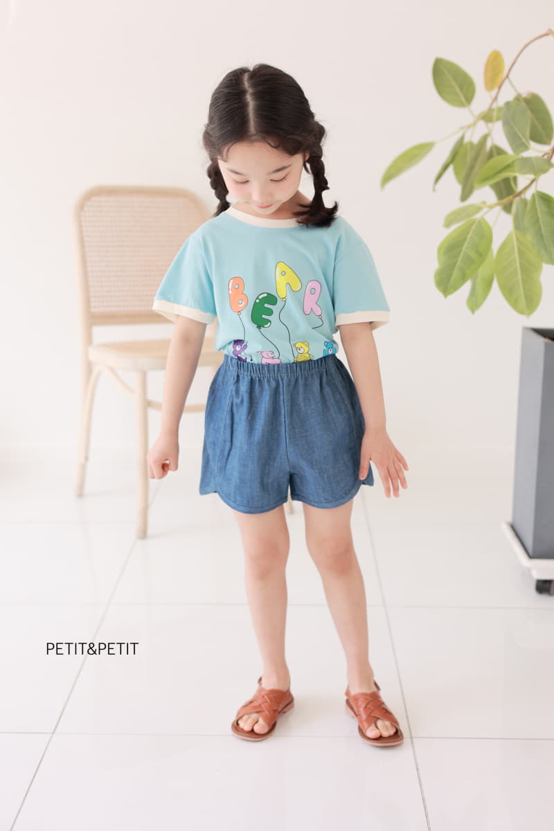 Petit & Petit - Korean Children Fashion - #childofig - Denim Piping Pants - 5