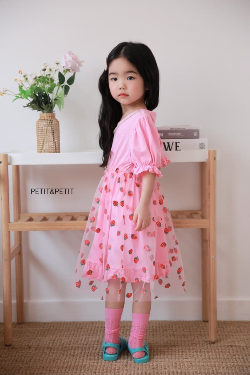 Petit & Petit - Korean Children Fashion - #prettylittlegirls - Sweet Sha One-piece - 4