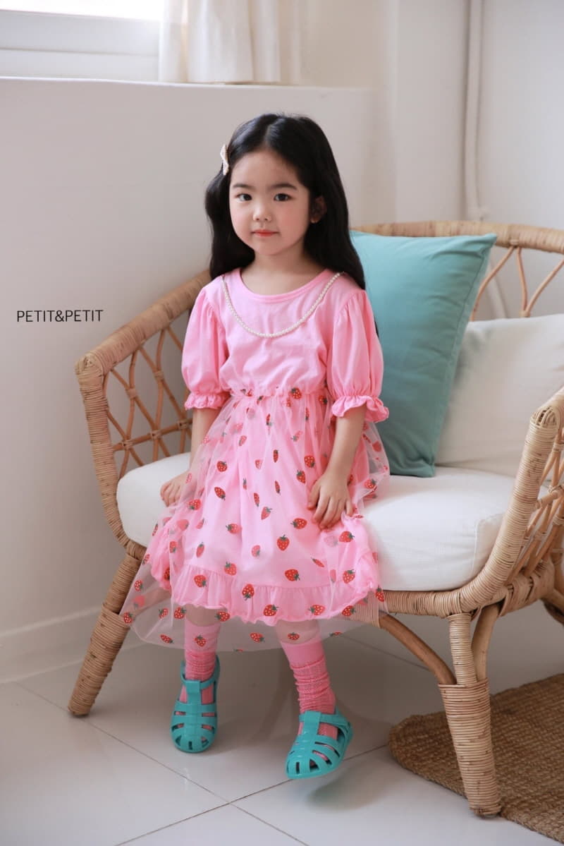 Petit & Petit - Korean Children Fashion - #childofig - Sweet Sha One-piece - 5