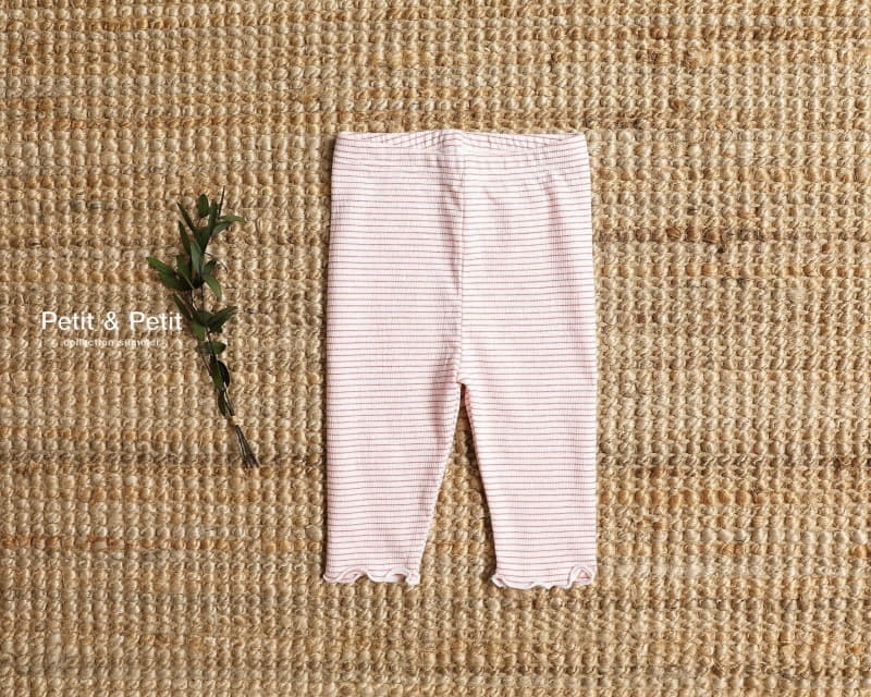 Petit & Petit - Korean Children Fashion - #childofig - Stripes Leggings - 3